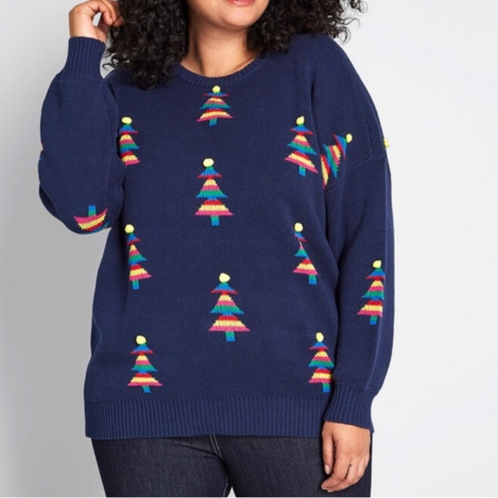 ModCloth Christmas sweater NWOT size M